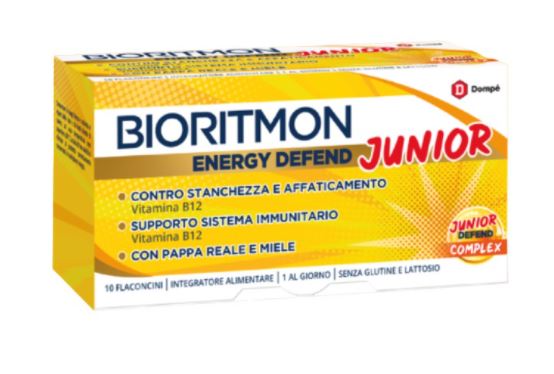 BIORITMON ENERGY DEFEND JUNIOR 10 FLACONCINI SISTEMA IMMUNITARIO