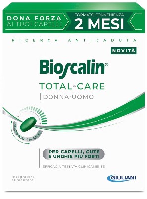 BIOSCALIN TOTAL CARE 60 COMPRESSE CAPELLI PELLE E UNGHIE