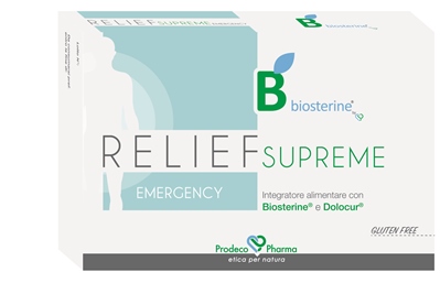 BIOSTERINE RELIEF SUPREME 12 COMPRESSE