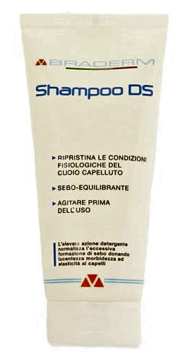 BRADERM SHAMPOO DS 200ML
