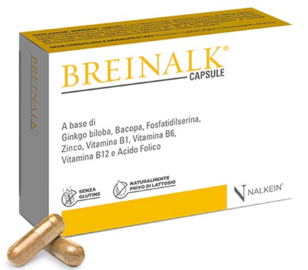 BREINALK 20 CAPSULE PER MEMORIA E CONCENTRAZIONE