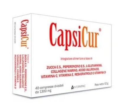 CAPSICUR 40 COMPRESSE