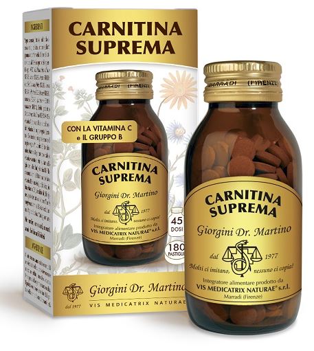 CARNITINA SUPREMA 180 PASTIGLIE