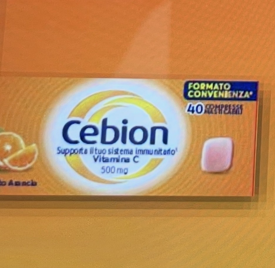 CEBION MASTICABILE ARANCIA 40 COMPRESSE