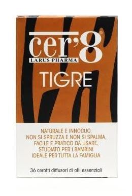 CER8 TIGRE CUSCINETTI ADESIVI 36 PEZZI