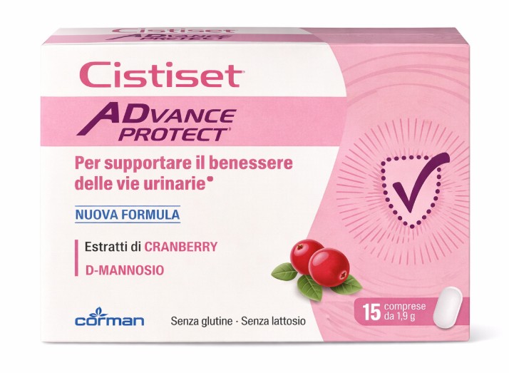 CISTISET ADVANCE PROTECT PER IL BENESSERE DELLE VIE URINARIE