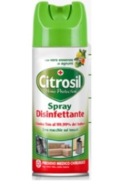 CITROSIL SPRAY DISINFETTANTE PER AMBIENTI PROFUMAZIONE AGRUMI