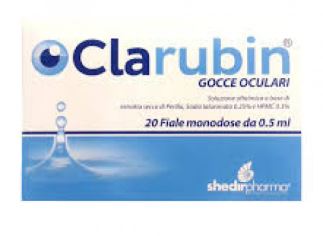CLARUBIN GTT OCULARI 20F MONOD