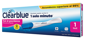 CLEARBLUE TEST GRAVIDANZA VELOCE 1 TEST