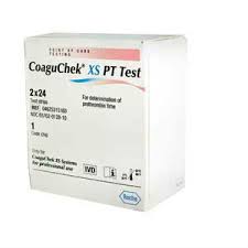 COAGUCHEK XS PT TEST 2 CONFEZIONI DA 24 STRISCE
