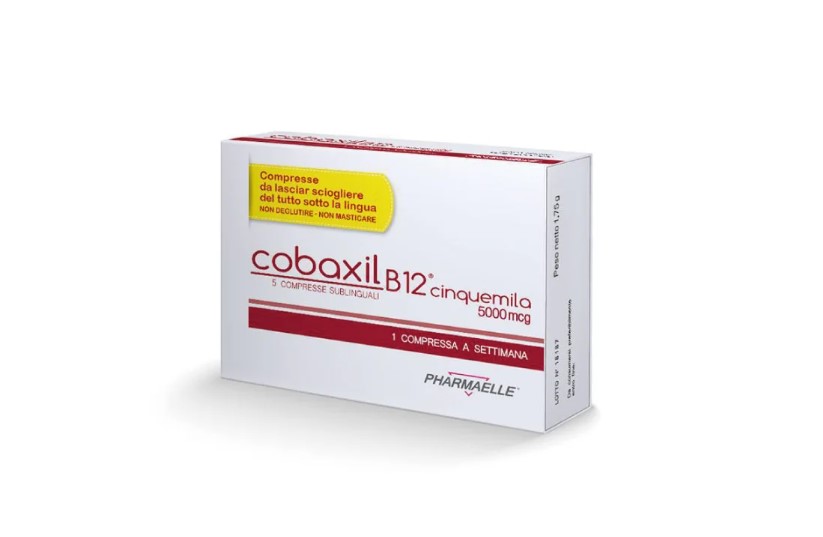 COBAXIL B12 5000 MCG 5 COMPRESSE SUNBLINGUALI