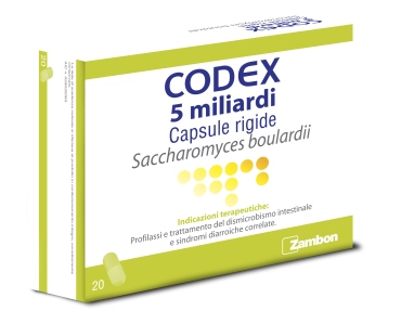 CODEX 20 CAPSULE 5MLD 250MG BLISTER