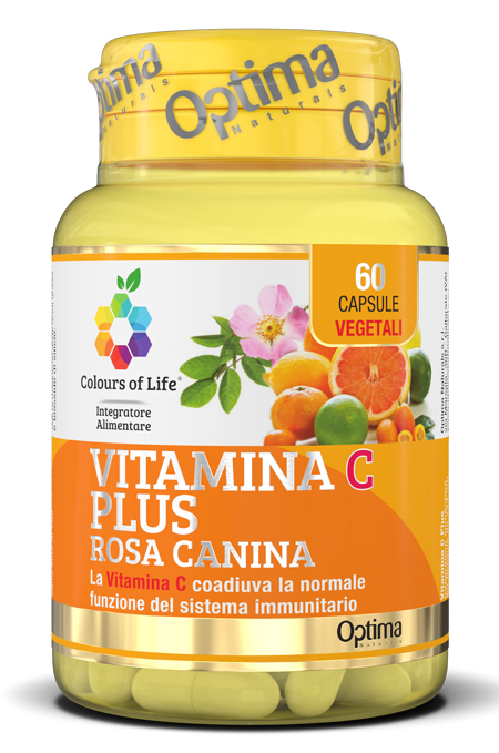 COLOURS OF LIFE VITAMINA C E ROSA CANINA 60 CAPSULE