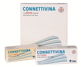 CONNETTIVINA 10 garze da 2 mg 10x10 cm