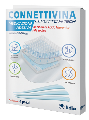 CONNETTIVINA CEROTTO HI TECH 10X10CM