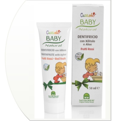 CUCCIOLO BABY DENTIFRICIO FRUTTI ROSSI    