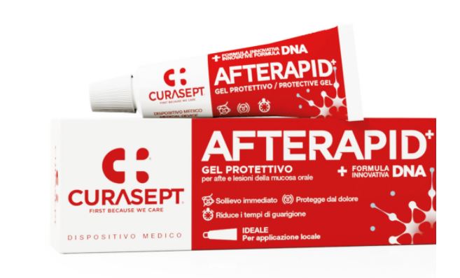 CURASEPT AFTE RAPID GEL PROTETTIVO FORMULA DNA 10ML