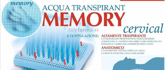 CUSCINO MEMOCERVICAL TRASPIRANTE