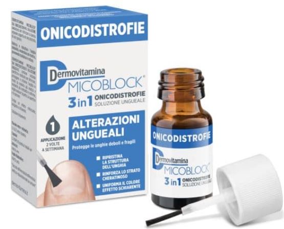 DERMOVITAMINA MICOBLOCK ONICODISTROFIE