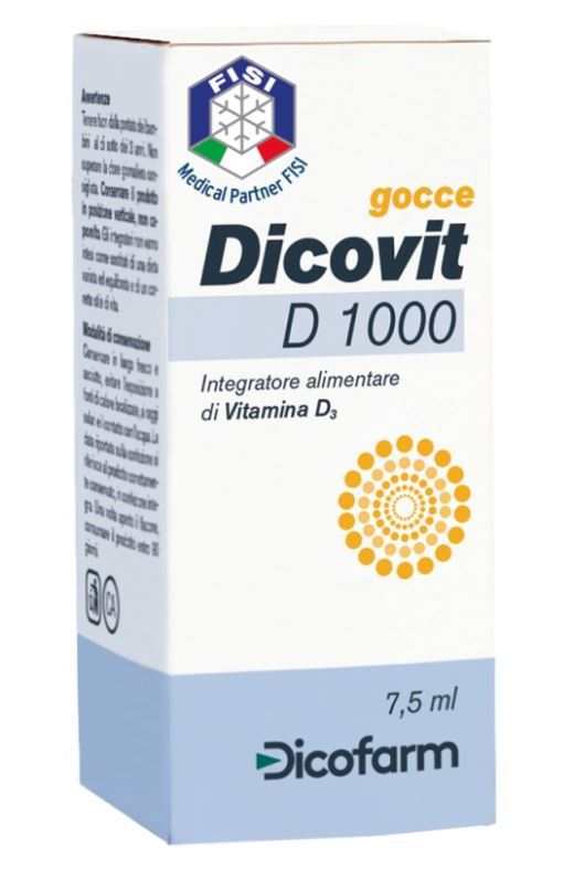 DICOVIT D 1000 FLACONE 7,5ML