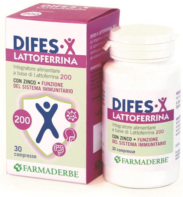 DIFES-X LATTOFERRINA 200 30 COMPRESSE