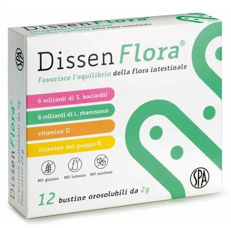 DISSEN FLORA INTEGRATORE PER LA FLORA BATTERICA