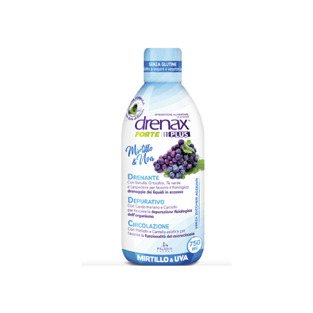 DRENAX FORTE PLUS MIRTILLO E UVA 750ML