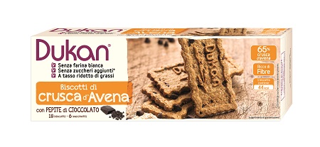 DUKAN BISCOTTI CRUSCA AVENA CON GOCCE DI CIOCCOLATO