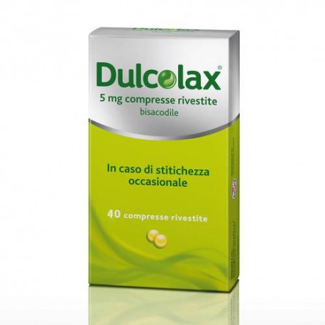 DULCOLAX 40 COMPRESSE 5 MG