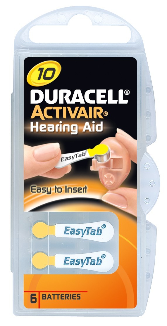 DURACELL BATTERIA EASY TAB 10 GIALLO