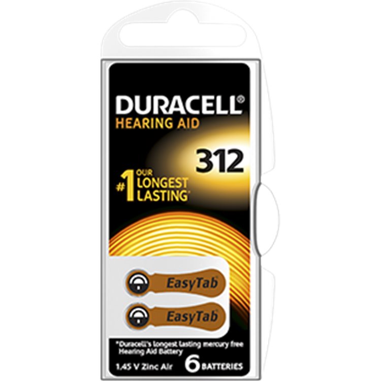 DURACELL PILA EASY TAB 312 MARRONE