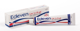 EDEVEN CM GEL TUBO 40G 1%+5%