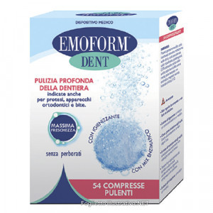 EMOFORM DENT 54 COMPRESSE PULENTI