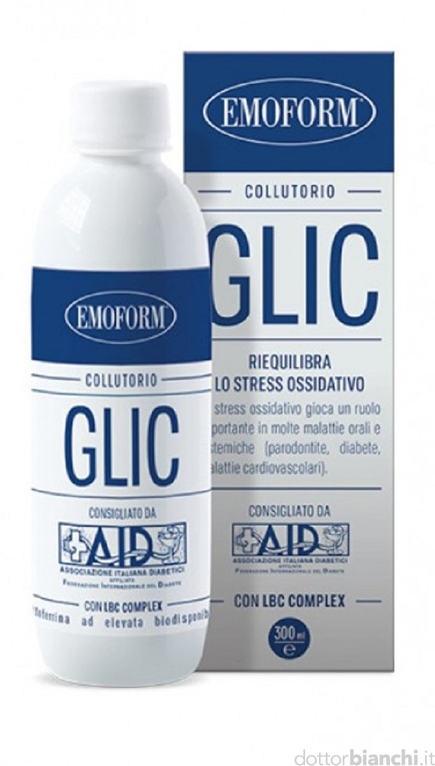 EMOFORM GLIC COLLUTORIO PER DIABETICI 300 ML
