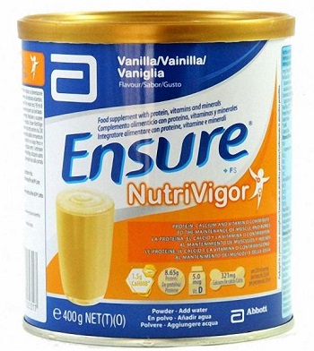 ENSURE NUTRIVIGOR VANIGLIA 400 GRAMMI