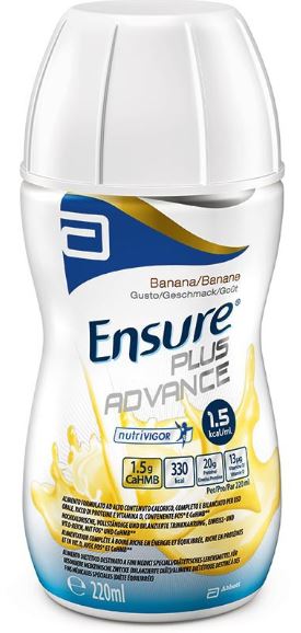 ENSURE PLUS ADVANCE BANANA 4 FLACONCINI DA 220ML