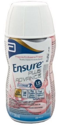ENSURE PLUS ADVANCE FRAGOLA 4 FLACONCINI DA 220ML
