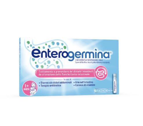 ENTEROGERMINA 10 FLACONCINI 2MILIARDI-5ML