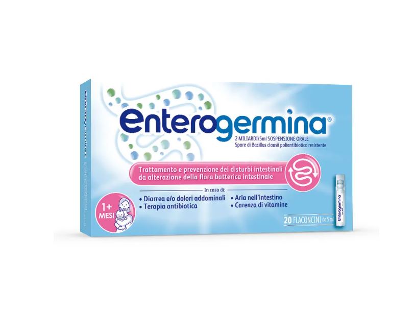 ENTEROGERMINA 20 FLACONCINI 2 MILIARDI 5 ML