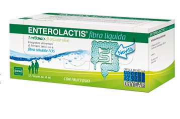 ENTEROLACTIS FIBRA LIQUIDA 12 FLACONI DA 10ML