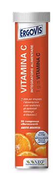 ERGOVIS VITAMINA C 1000MG 20 COMPRESSE EFFERVESCENTI