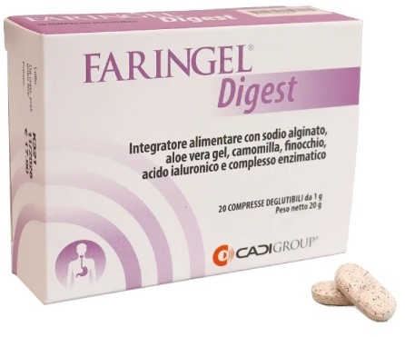 FARINGEL DIGEST 20 COMPRESSE  DEGLUTIBILI