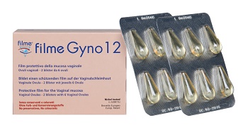 FILME GYNO V12 OVULI VAGINALI