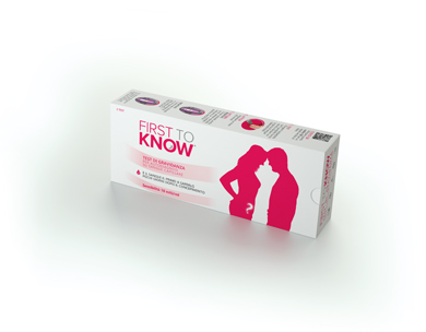 FIRST TO KNOW TEST DI GRAVIDANZA SU SANGUE 