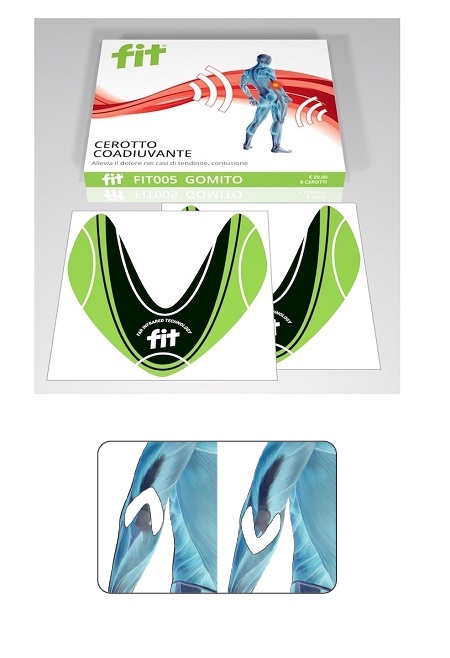 FIT PATCH CEROTTO GOMITO 8 PEZZI