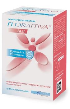 FLORATTIVA FAST 10 STICK OROSOLUBILI