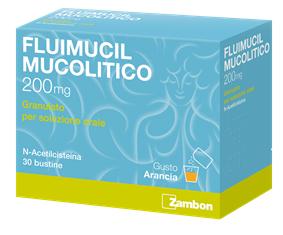 FLUIMUCIL MUCOLITICO 30 BUSTE 200 MG