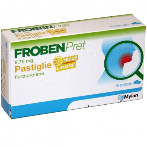 FROBEN PRET 16 PASTIGLIE LIMONE E MIELE