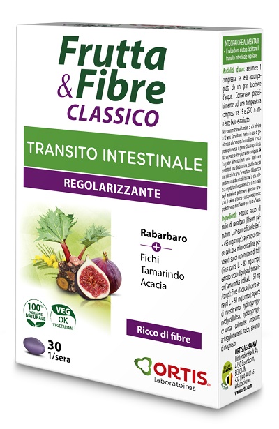 FRUTTA E FIBRE CLASSICO 30 COMPRESSE