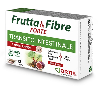 FRUTTA E FIBRE FORTE 12 CUBETTI